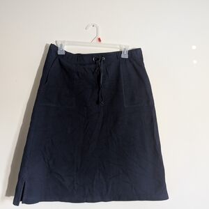 Eddie Bauer Dark Blue A-Line Skirt